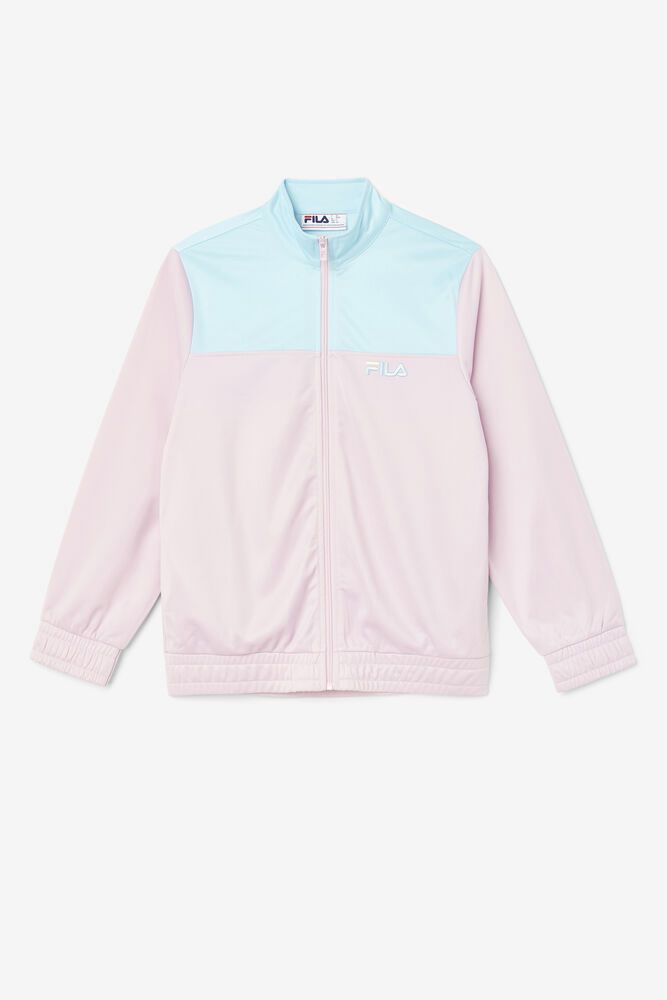 Fila Mckenna Track Jacket Pink - Womens - 29365DPQF